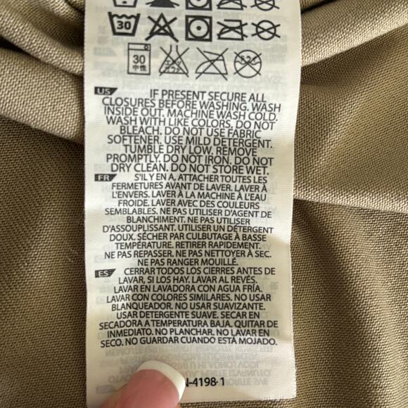 5.11 Tactical Short Sleeve Shirt Men's Large Brown Utility Outdoor Military - Picture 5 of 10